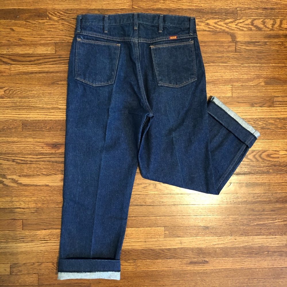 90s Rustler raw denim jeans